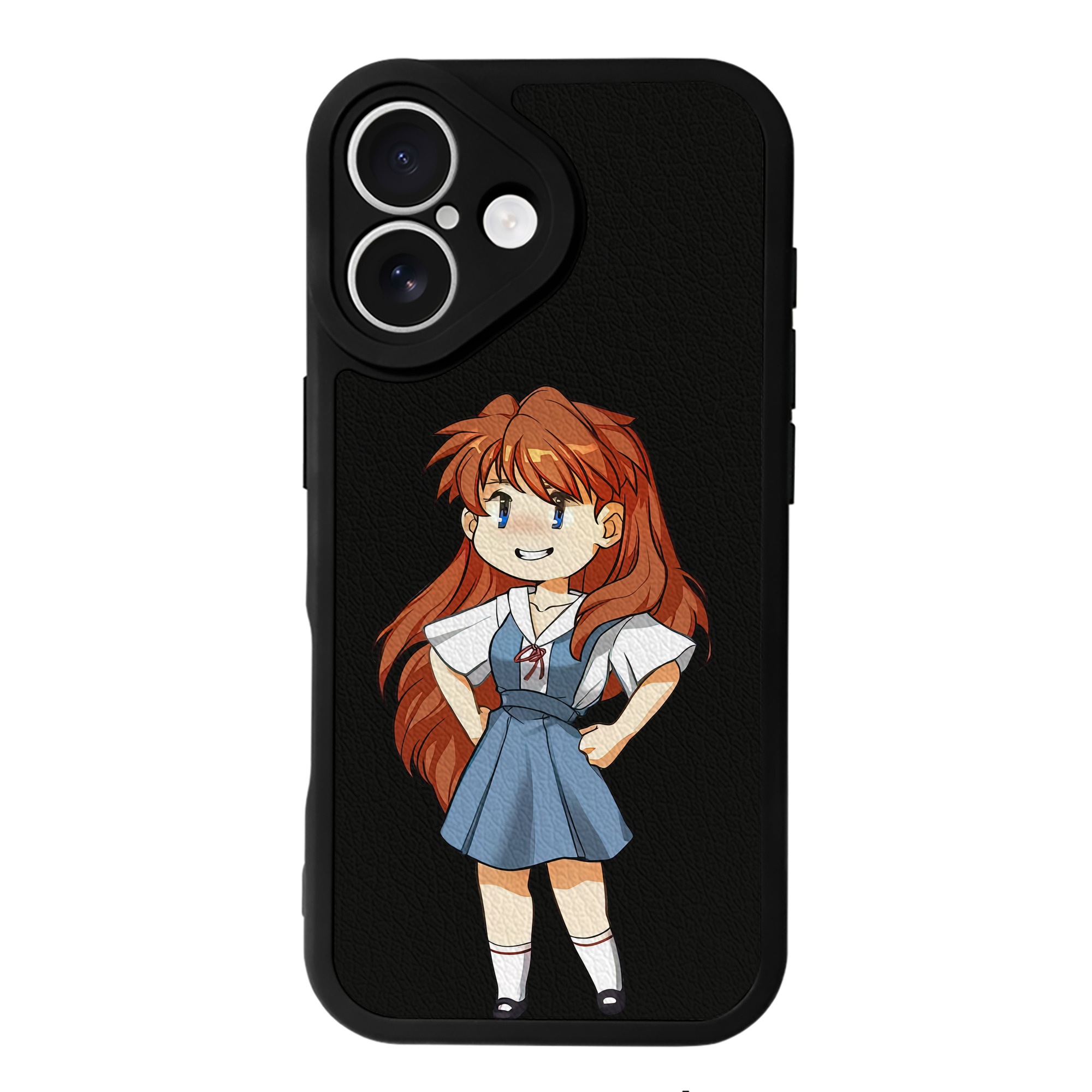 （画像用） EVA 新世紀エヴァンゲリオン 【iPhone 16シリーズ対応】シリコンスマホケース（レザー調） 材質：シリコン
